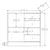 HANAH HOME Mat bela komoda Rb 168 04 002