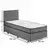 Hanah home Krevet Silver 90x38x190cm Crni