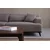 ATELIER DEL SOFA Sofa trosed Jaguar 3 Brown Grey