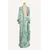 Ženski kimono Athena, Dugi,Svetloplavo-maslinasti