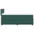 Vidaxl Box spring postelja z vzmetnico temno zelen 90x190 cm žamet