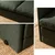 Atelier del Sofa Dvosed na razvlačenje Saga, 128 x 70 x 66 cm, Zeleni