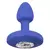 Cal Exotics – Cheeky Gems Vibrating Butt Plug S - Modra