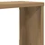 Kockaste zidne police 2 kom boja hrasta 100x15x30 cm drvene