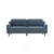ATELIER DEL SOFA Sofa sa 3 sedišta Robin 3 Ocean Blue Walnut