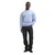 TOM TAILOR DENIM Majica golobje modra/bela