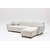 Atelier del Sofa Ugaona garnitura Eddy 162x273cm, Bela