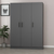 Hanah home Ormar Kale 135x210x52cm Antracit