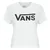 VANS Majica Flying V črna/bela