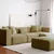 Atelier del Sofa Ugaona garnitura Yolo, 110x305x68 cm, Maslina