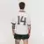 GymBeam Oversized Varsity T-Shirt White