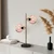 Opviq Stona lampa Benek-15-14563, 36x18x58 cm, IP20, Zlatno-roze boje