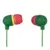 Little Bird In-Ear Headphones - Rasta