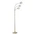 Aberto Design Podna lampa Badi 3, 170 cm, E27, Zlatne boje