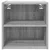 Vidaxl Viseča omarica Siva Sonoma 40 x 29,5 x 40 cm Konstruiran les