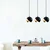 Opviq Luster Berceste 252 S1, Metalni, Crni