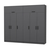 Hanah Home Garderober Kale-5267, 270x255x52 cm, Antracit