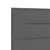 vidaXL Postelja boxspring z vzmetnico Temno siva 100 x 200 cm Blago