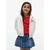 TOMMY HILFIGER Jopa na zadrgo rdeča/srebrna/bela