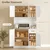 Homestar Kuhinjska omara 100x395x1805 cm bela