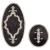 Hanah home Set 2 prostirke za kupatilo Antracit