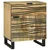Noćni ormar Prirodna 50 x 33 x 60 cm Konstruirano drvo