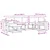 Set vanjskih sofa s jastukom 6 pcs Prirodna i krem