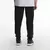 Slazenger Muški donji deo trenerke Logo cuffed pants, Crni