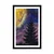 Plakat s paspartujem moč lune na nočnem nebu - 60x90 silver