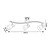 Rabalux Plafonska Spot lampa Soma, 3xE14, Crna