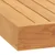 Vidaxl Servirni pladenj 50x50 cm trdna tikovina