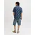 JACK & JONES Srajca JPRBLULYON  modra / off-bela