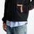 Mikina FRED PERRY Contrast Tape Track Jacket Black L