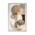 Plakat abstraktne oblike No9 - 60x90 white