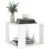 The Living Store The Living Store Klubska mizica bela 40x40x30 cm konstruiran les - Klubska Mizica, (21421409)