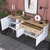 Hanah Home Konzola GD110, 180x87,6x45 cm, Bela-orah