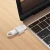 GOOGLE Originalni Googlov adapter, USB OTG ženski na USB-C moški - bel, (21261860)