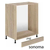 omara s predali Glamour Gla 22D 80 - bela