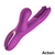 Action Nico Vibrator with Clit Hitting Ball & Alternating Dildos Purple