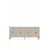 Hanah Home komoda Ayshe 180, 180 cm, bela / travertin / zlatna