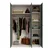 Hanah Home ormar Loren 1600-232, 135,8 cm, zeleni / beli
