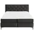 Boxxx BOXSPRING POSTELJA 180 cm  x 200 cm , tekstil temno siva