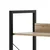 Hanah Home Polica za knjige Ktp-850-Ff-1, 73x172x35 cm, Hrast