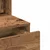 Vidaxl Toaletna mizica Star les 80 x 41 x 134,5 cm Konstruiran les