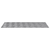 Stepenica Pravokutni 4 pcs Srebrno 80 x 40 cm Aluminij