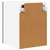 Ormar za Zid LUCCA 2 pcs Smeđi hrast 30 x 31 x 40 cm