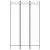 Greatstore Paravan 3-delni bel 120x200 cm blago