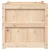 Vrtna sadilica 60 x 60 x 60 cm od masivne borovine