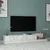 Hanah Home TV komoda Major, 180 cm, mermer Marmo / bela