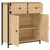 Komoda boja hrasta sonome 70 x 30 x 80 cm od konstruiranog drva